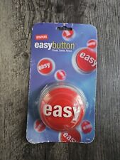STAPLES EASY BUTTON THAT WAS TALKING OFFICE GIFT COLLECTOR vintage ITEM ORIGINAL picture