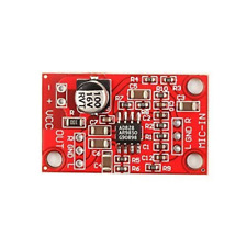 DC3.8V-15V AD828 Stereo Dynamic Microphone Preamplifier PCB MIC Preamp Amplifier picture