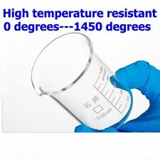 Glassware 5-2000ml high quality Chemistry 0℃-1450℃ beaker Laboratory Quartz picture