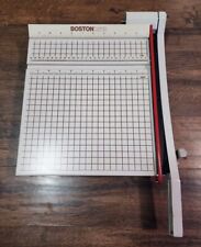 VINTAGE BOSTON 2612 PAPER CUTTER TRIMMER HEAVY DUTY, Very Nice picture