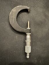 Vintage Scherr-Tumico Machinist Micrometer 1-2