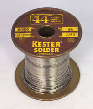 Large Used Spool Vintage Kester 44 50/50 0.040 Resin Rosin Core Solder picture