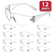 Crystal Clear Safety Glasses, ANSI Z87.1, Impact & Scratch Resistant Lens picture