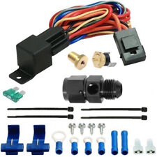 6AN 8AN 10AN ENGINE TRANS-MISSION OIL COOLER HOSE LINE TEMP-ERATURE SWITCH KIT picture
