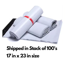 17x23 Poly Mailer Envelopes Plastic Shipping Bags Extra Large Mailing Bag 500 ct picture