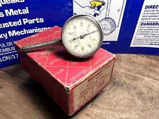 VINTAGE L.S. STARRETT CO 196B DIAL TEST INDICATOR - BACK PLUNGE TYPE W/ BOX picture