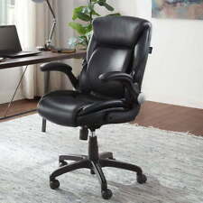 Air Lumbar Bonded Leather Manager Office Chair picture