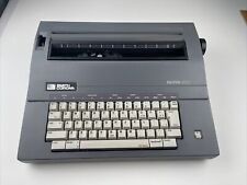 Smith Corona Deville 470 Portable Electric Typewriter w Cover & Handle. Working picture