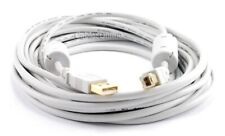 OnlineCables 20 Ft Hi-Speed USB 2.0 A-Male to B-Male Cable Ferrite Cores 20-AWG picture