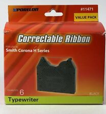 6 Porelon 11471 Smith Corona Correctable Mylar Typewriter Ribbons picture