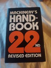 VINTAGE MACHINIST HANDBOOK Machinery's Handbook, 22nd Edition 1985, Hard bound picture