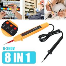 8-In-1 AC DC 6-380V Car Voltage Test Pen Polarity Current Tester Detector picture