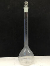 Vintage K Exax Volumetric Flask 100 ml with Glass Stopper 1950s 20 C picture
