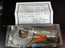 Brown & Sharpe  No. 2 Micrometer USA Vintage *NEW - OPEN BOX - Vintage - RARE picture