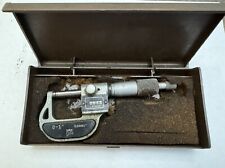 Vintage NSK Micrometer 0-25mm W/ Case VINTAGE JAPAN Yuan 01-M  0.001 #550-501 picture