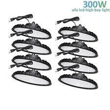 8 PACK 300W Warehouse UFO Led High Bay Light Factory Industrial Commercial Light picture