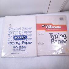 NEW Typing Paper Eckerd & St. Regis 8.5x 11