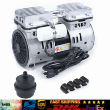 New 550W Oilfree Micro Piston compressor Electric Motor Vacuum Pump 1400 RPM picture