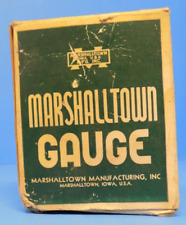 Vintage Marshalltown Pressure Gauge 2 1/2