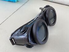 Vintage old Willson Welding Safety Glasses Goggles Vintage Steampunk Industrial picture