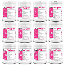 New All Purpose  Disinfectant CaviWipes #13-1100- 160 Count - 12 Canisters picture