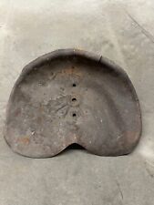 Vintage Metal Tractor Seat farm implement, rusty, and dusty picture