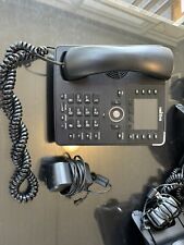 Nextiva X-835 SIP Color Deskset VoIP Phone, Black, Very good condition picture