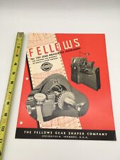1946 Vintage Fellows Lead Measuring Instrument Sales/Specification Brochure picture