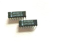  LM1201N Video Amplifier 16 Pin Plastic DIP National Semiconductor (NSC) LOT OF5 picture