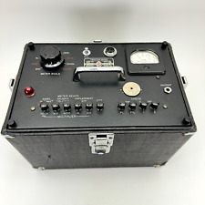 Vintage General Radio GR Type 761-A Vibration Meter Case Vacuum Tubes 761 HAM picture