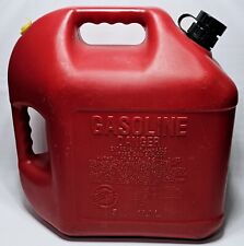 Vintage Blitz 5 Gallon Pre-Ban Vented Gas Fuel Can with Flex Spout 11833 USA  picture