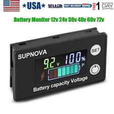 Battery Capacity Indicator Voltmeter Lithium Voltage Meter Tester Monitor Gauge  picture
