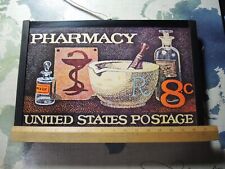 Vintage Warm-O-Tray - Pharmacy & United States Postage Theme - 17