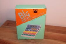 Brand New Vintage Chadwick BIG KEYS calculator in box Blue factory sealed picture