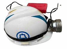 Vintage Used Bell System Utility Hard Hat by MSA With Working JUSTRITE Headlamp picture