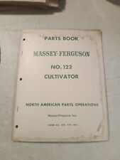 Vintage 1959 Massey Ferguson No 122 Cultivator Parts Book picture