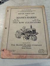 Vintage Massey Harris No. 22&23 Two Row Cultivators picture