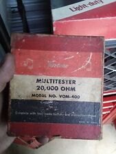 Vintage Fen-tone 20,000 OHM Multitester Model VOM-500 Excellent Condition . picture