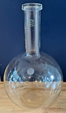 Vintage Pyrex 3000ml Flat Bottom Glass Boiling Flask -13