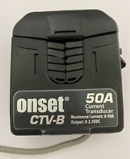 Onset CTV-B Split-Core AC Current Transducer 0-50 Amps Metered Current 0-2.5VDC picture