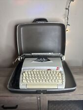 Sears Celebrity Power 12 Electric Typewriter with case storage portable Vintage picture