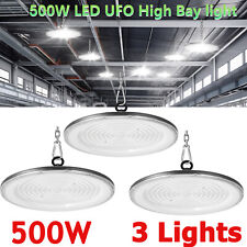 3X 500W UFO LED High Bay Light Shop Light Industrial Factory Warehouse Fixtures picture