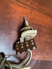 VINTAGE ROTARY SWITCH- ELECTRONICS- STEREO- INSTURMENTS- GUITAR picture