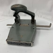 Antique Vintage ACCO EZYPUNCH 110 NY USA Hole Punch  picture