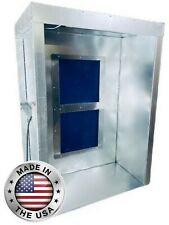 4’x5'x7' Powder Coating Spray Booth, Paint Booth, Semi-Downward Draft, LED Light picture