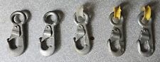 VINTAGE SNAP HOIST HOOK WITH  SAFETY LOCK  H   5 M       Lot Of 5 picture