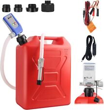 Fuel Transfer Pump with Auto-Stop Sensor, 51“ Hose Transfer Pump with Tank Adapt picture