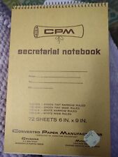 Vintage CBM Secretarial Notebook picture