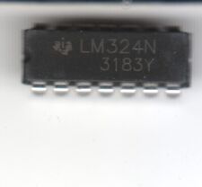 10 pcs Texas Instruments LM324N LM324 Low Power Quad Op-Amp - New IC picture