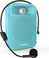 Portable Voice Amplifier, Rechargeable Microphone Speaker-Blue picture